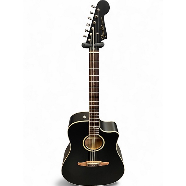 Used Fender Redondo Special MBK Satin Black Acoustic Electric Guitar