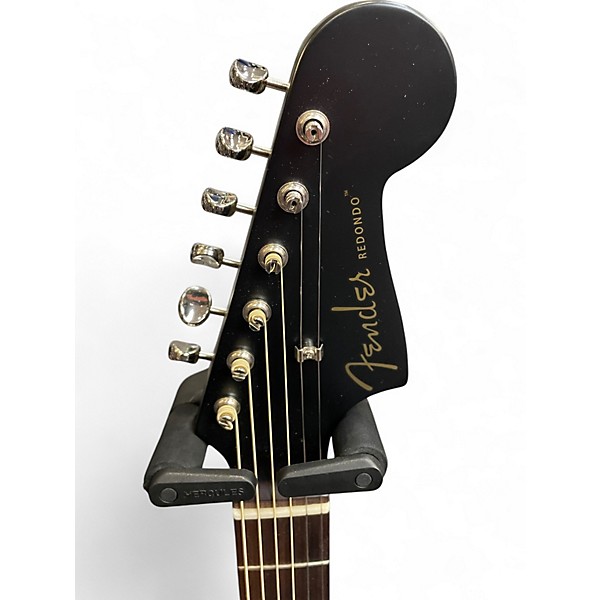 Used Fender Redondo Special MBK Satin Black Acoustic Electric Guitar