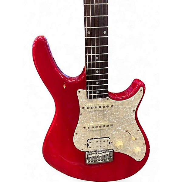 Used Peavey Predator Plus Red Solid Body Electric Guitar