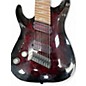 Used Schecter Guitar Research Omen 8 Black Cherry Burst Solid Body Electric Guitar