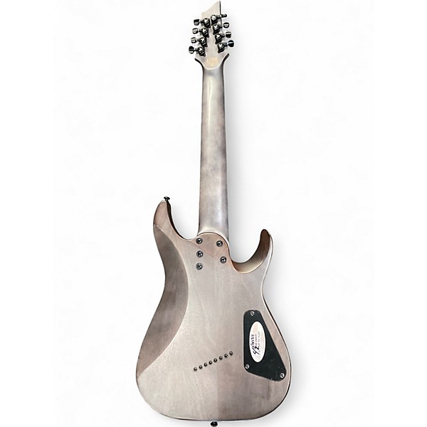 Used Schecter Guitar Research Omen 8 Black Cherry Burst Solid Body Electric Guitar