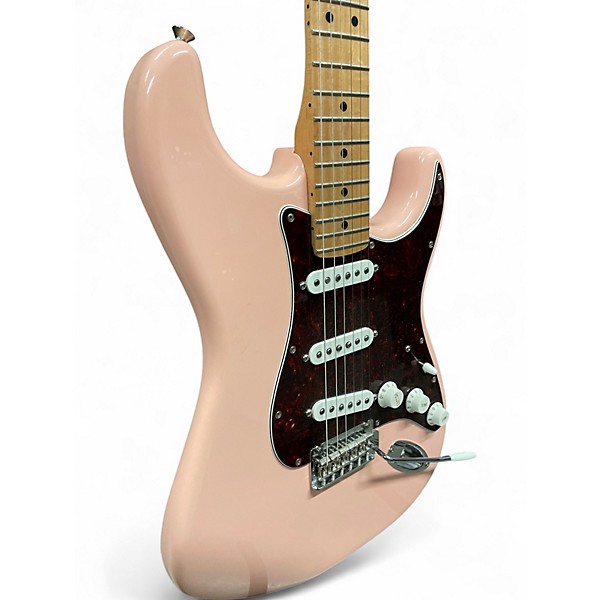 Used Fender Player Stratocaster Shell Pink Solid Body Electric Guitar
