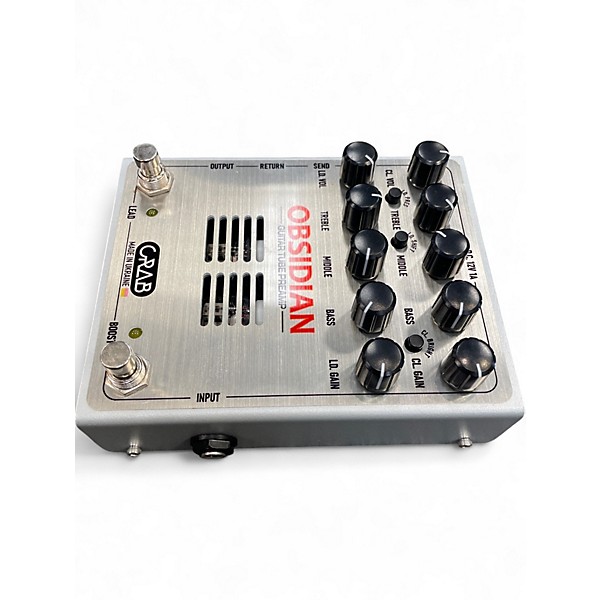 Used Crab Pedals OBSIDIAN Guitar Preamp