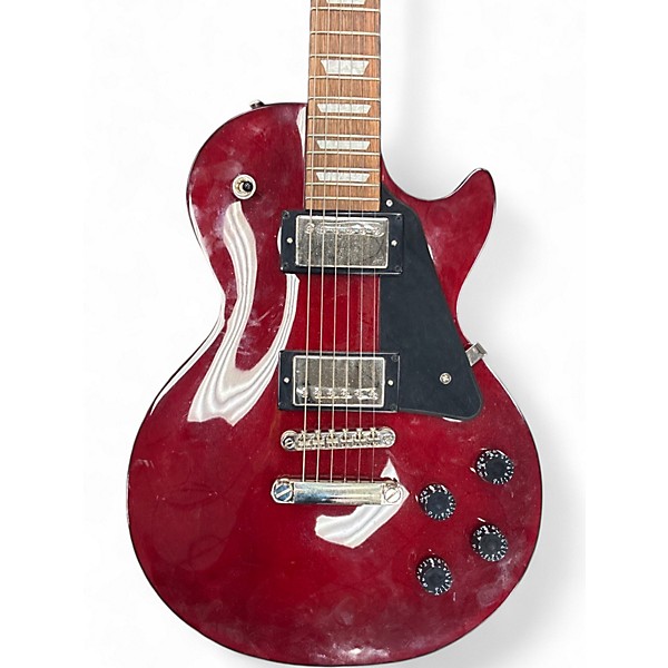 Used Epiphone Les Paul Studio Wine Red Solid Body Electric Guitar