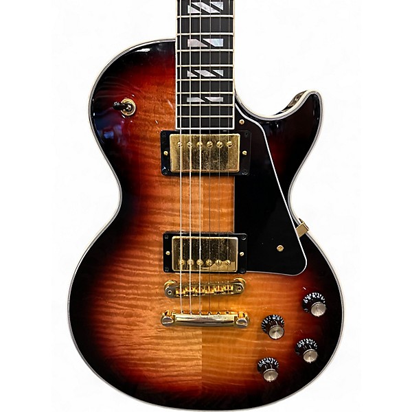 Used Gibson Les Paul Supreme 2 Color Sunburst Solid Body Electric Guitar