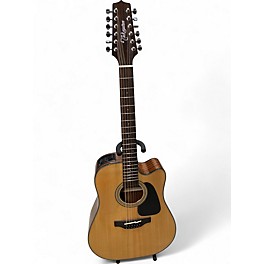Used Takamine GD30CE-12 Natural 12 String Acoustic Electric Guitar