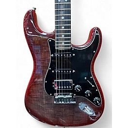 Used Fender American Ultra Stratocaster HSS Limited Edition Ebony Umbra Burst Solid Body Electric Guitar