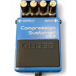Used BOSS CS3 Compressor Sustainer Effect Pedal