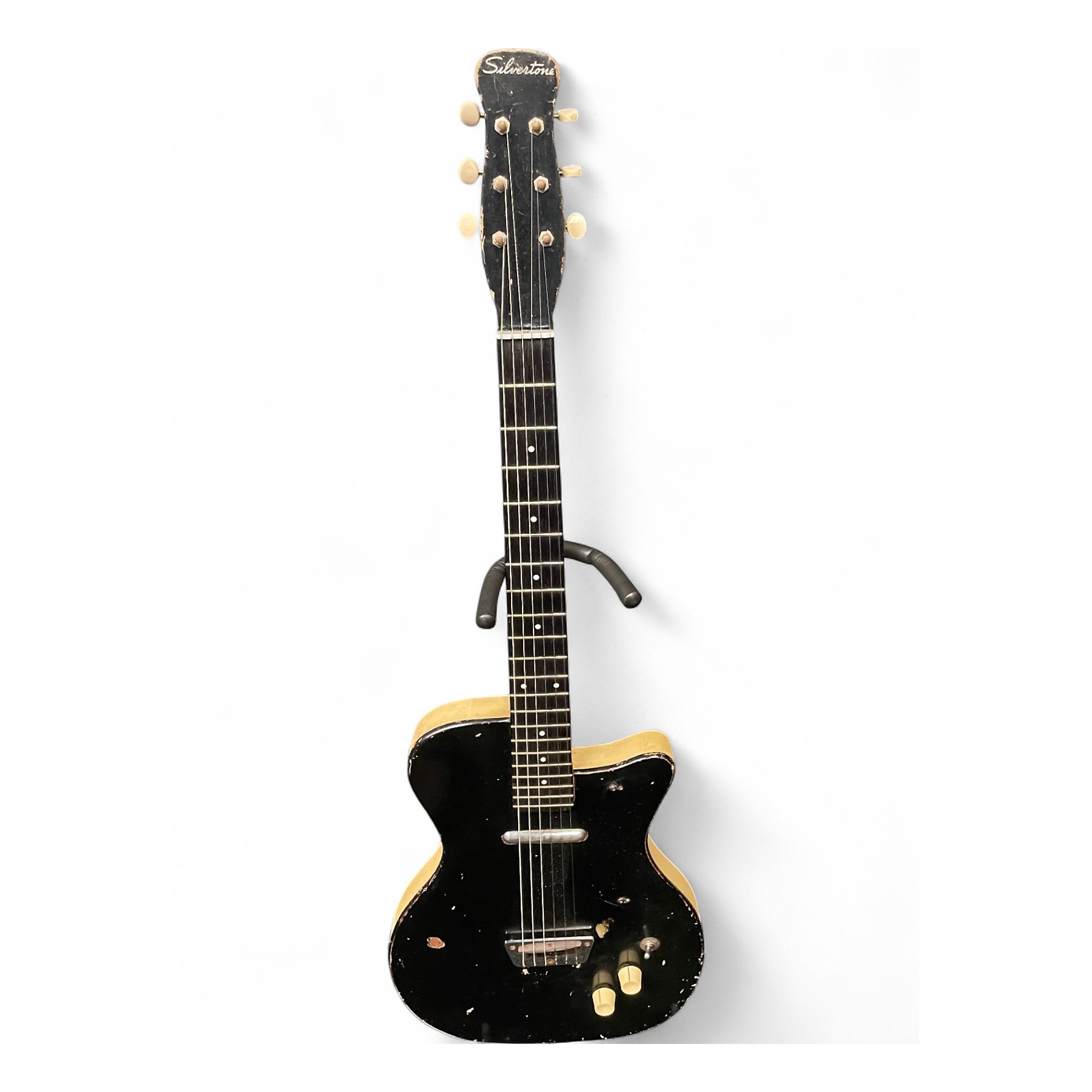 Danelectro U2 Made in Korea 黒 Danelectro U-2 Solid Body Electric Guitar (1957) | RetroFret