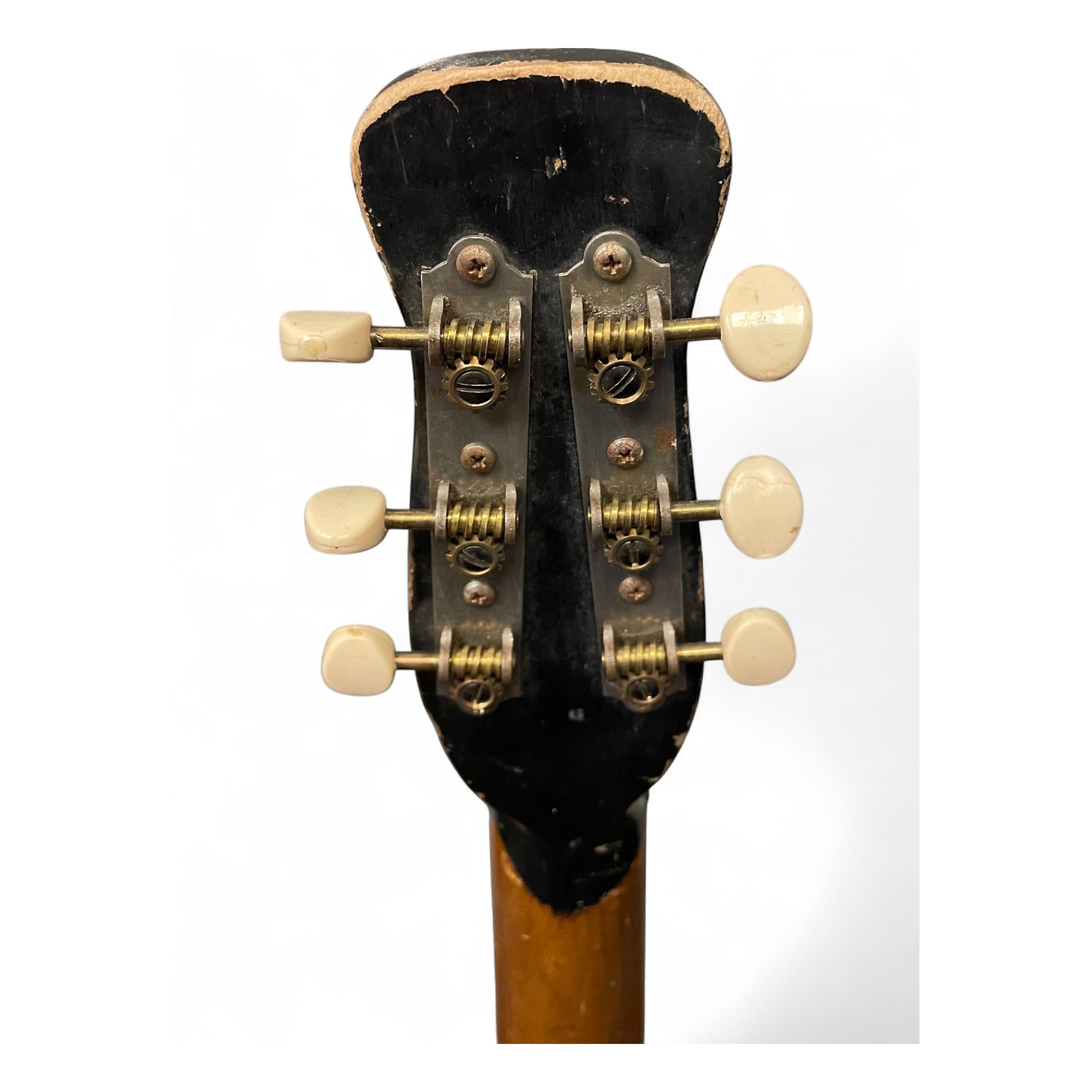 Vintage 1957 Danelectro U1 Black Solid Body Electric Guitar Black