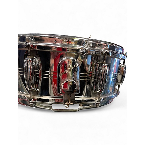 Vintage 1960s Slingerland 14X5 SOUNDKING Chrome Drum
