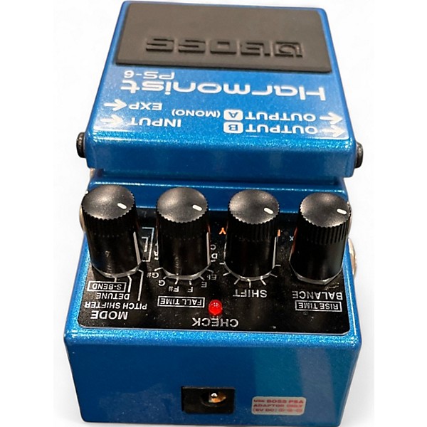 Used BOSS PS6 Harmonist Effect Pedal