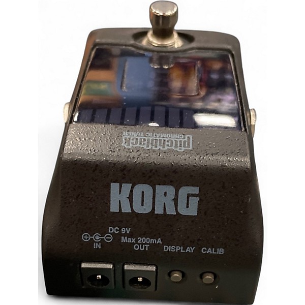 Used KORG PB01 Pitchblack Chromatic Tuner Pedal