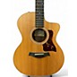 Used Taylor 214CE Natural Acoustic Electric Guitar