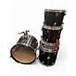 Used Sound Percussion Labs 5 Piece Drum Kit Black Drum Kit