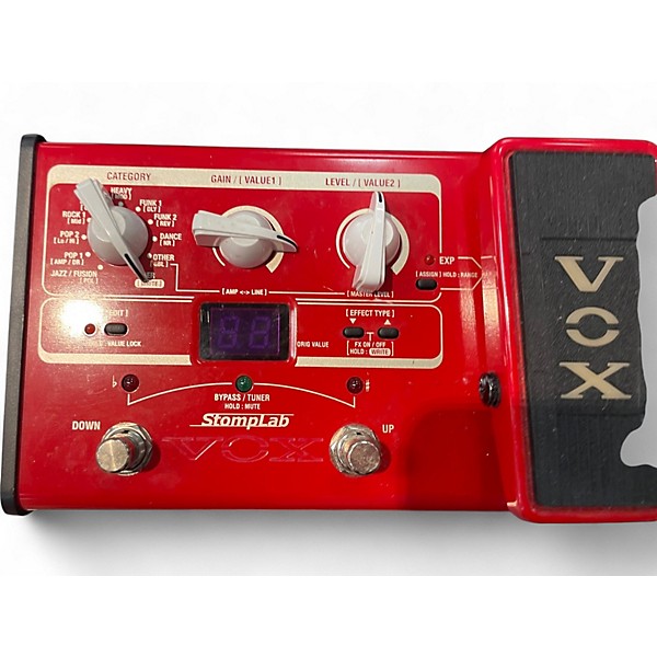 Used VOX SL2B Stomplab Effect Processor