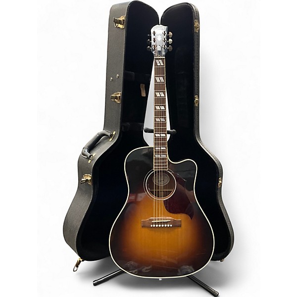 Used Gibson Hummingbird Pro Tobacco Burst Acoustic Electric Guitar