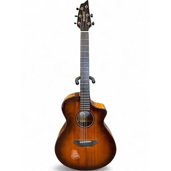 Used Breedlove Pursuit Exotic S Concert CE Myrtlewood Acoustic Electric Guitar