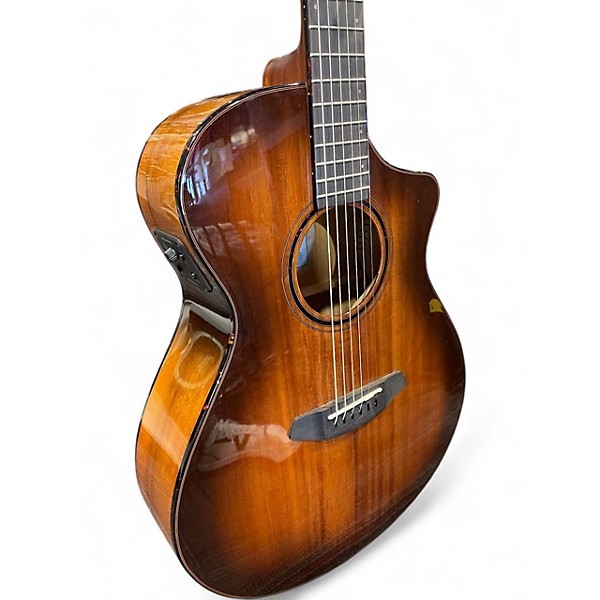 Used Breedlove Pursuit Exotic S Concert CE Myrtlewood Acoustic Electric Guitar