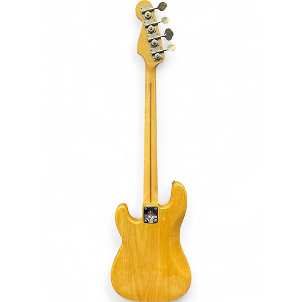 Vintage 1977 Fender Precision Bass Natural Electric Bass Guitar