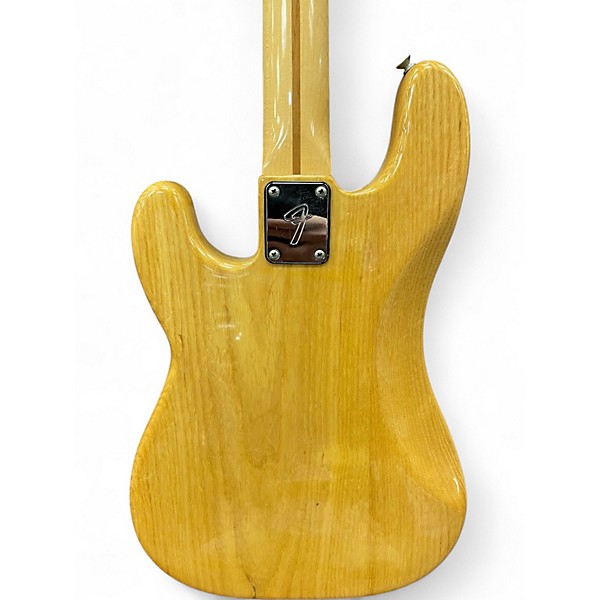 Vintage 1977 Fender Precision Bass Natural Electric Bass Guitar