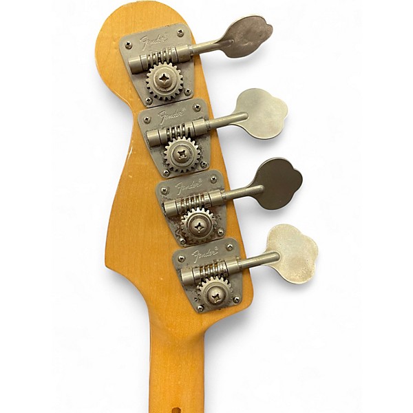 Vintage 1977 Fender Precision Bass Natural Electric Bass Guitar