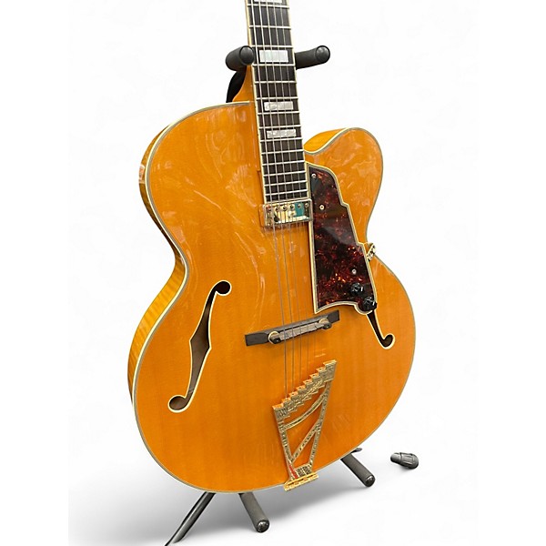 Used D'Angelico Excel ELX-1 Amber Hollow Body Electric Guitar