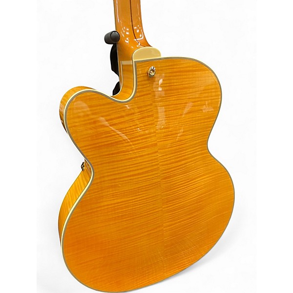 Used D'Angelico Excel ELX-1 Amber Hollow Body Electric Guitar