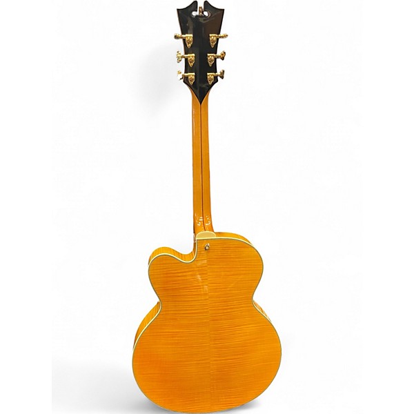 Used D'Angelico Excel ELX-1 Amber Hollow Body Electric Guitar