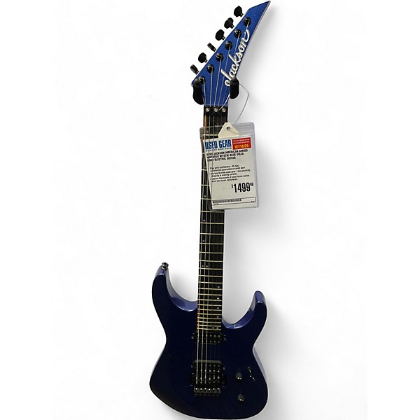 Used Jackson American Series Virtuoso MYSTIC BLUE Solid Body Electric Guitar