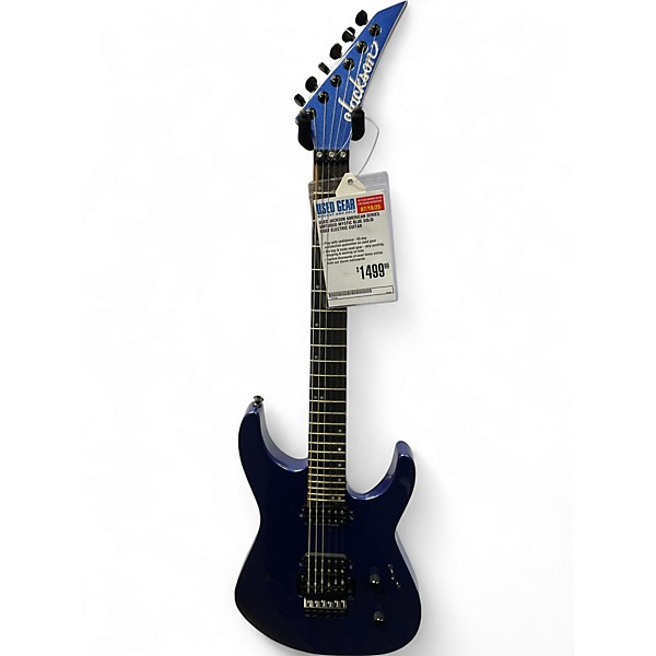 Used Jackson American Series Virtuoso MYSTIC BLUE Solid Body Electric Guitar
