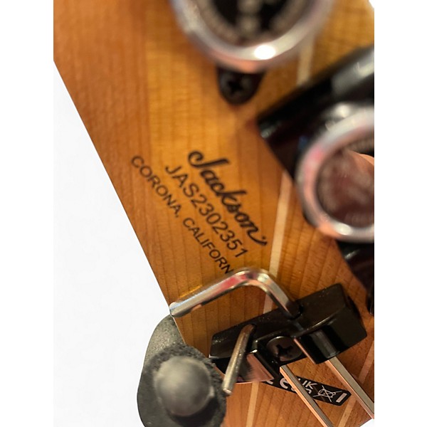 Used Jackson American Series Virtuoso MYSTIC BLUE Solid Body Electric Guitar