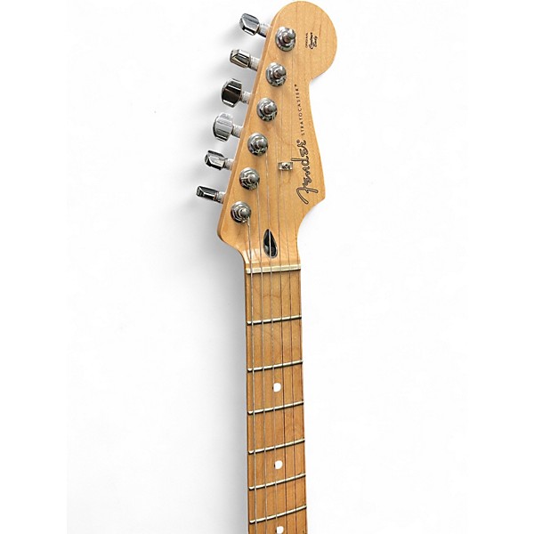 Used Fender Standard Stratocaster Black Solid Body Electric Guitar