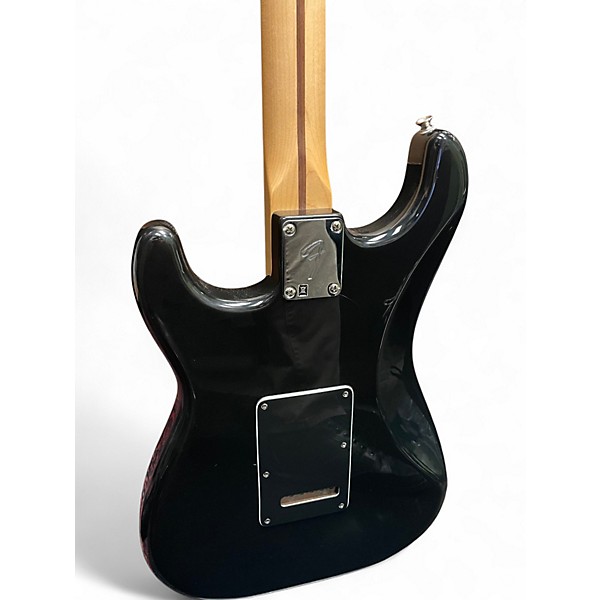 Used Fender Standard Stratocaster Black Solid Body Electric Guitar