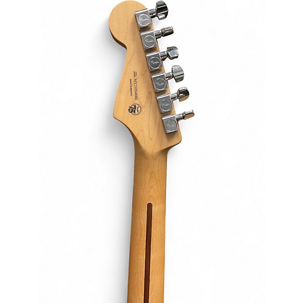 Used Fender Standard Stratocaster Black Solid Body Electric Guitar