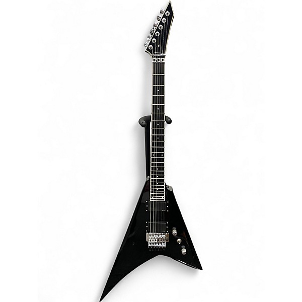 Used Edwards ERV138 Black Solid Body Electric Guitar