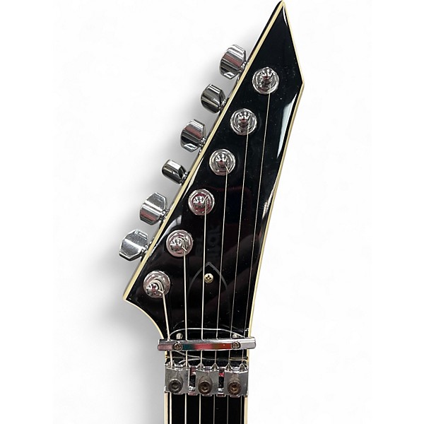 Used Edwards ERV138 Black Solid Body Electric Guitar