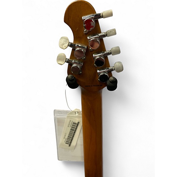 Used Sterling by Music Man JP150 Orange Solid Body Electric Guitar