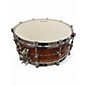 Used Philly Drum Co. 14in Custom Sapele Snare natural Drum thumbnail