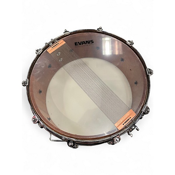 Used Philly Drum Co. 14in Custom Sapele Snare natural Drum