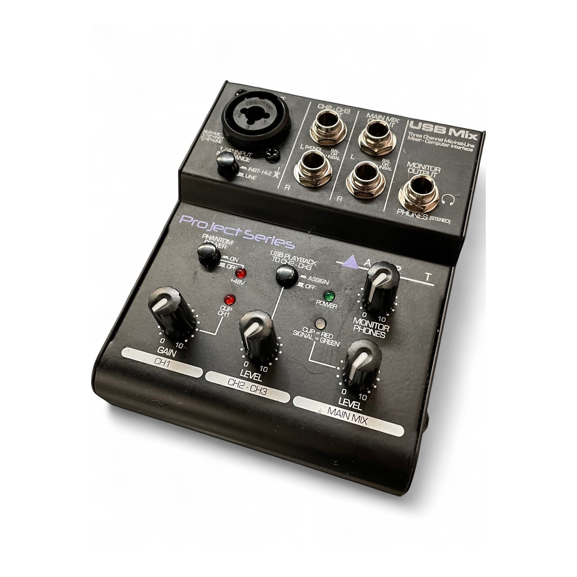 Used Art USB Mix Project Series Unpowered Mixer | Guitar Center