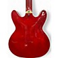 Used Hagstrom Viking Deluxe Cherry Hollow Body Electric Guitar