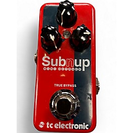 Used TC Electronic Sub N Up Mini Octaver Effect Pedal