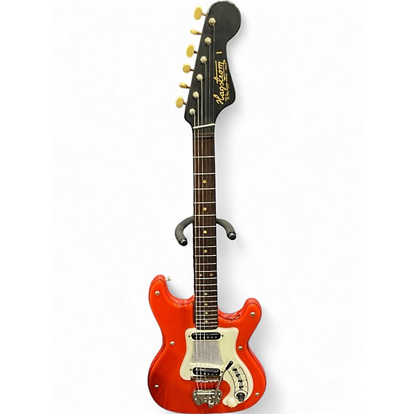 Vintage 1960s Hagstrom I RED Hollow Body Electric Guitar