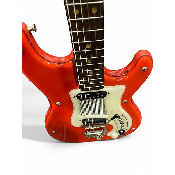 Vintage 1960s Hagstrom I RED Hollow Body Electric Guitar