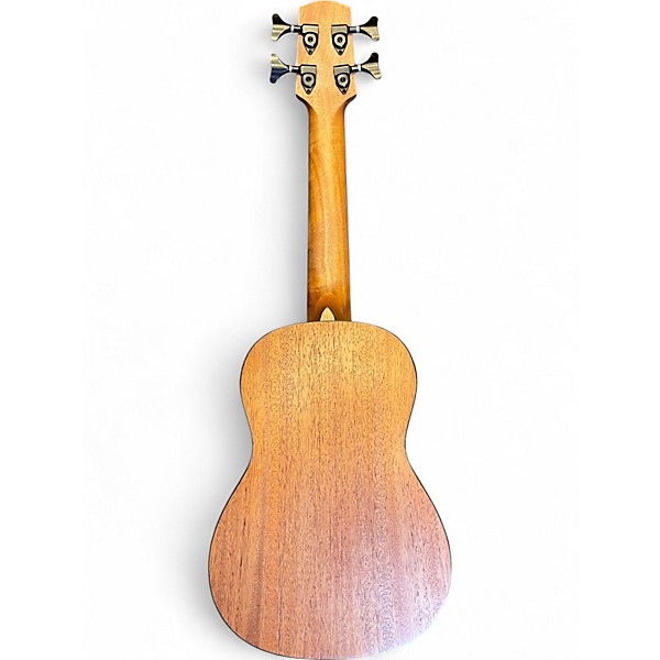 Used Alvarez AU60EBASS Natural Acoustic Bass Guitar