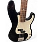 Used Squier Precision Bass Black Electric Bass Guitar