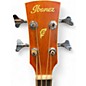 Used Ibanez PNB14E-OPN Open Pore Natural Acoustic Bass Guitar