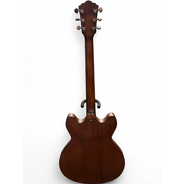 Used Washburn HB32DM Natural Hollow Body Electric Guitar