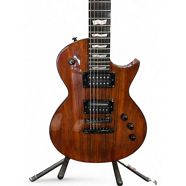 Used ESP LTD EC1000 Deluxe Natural Solid Body Electric Guitar
